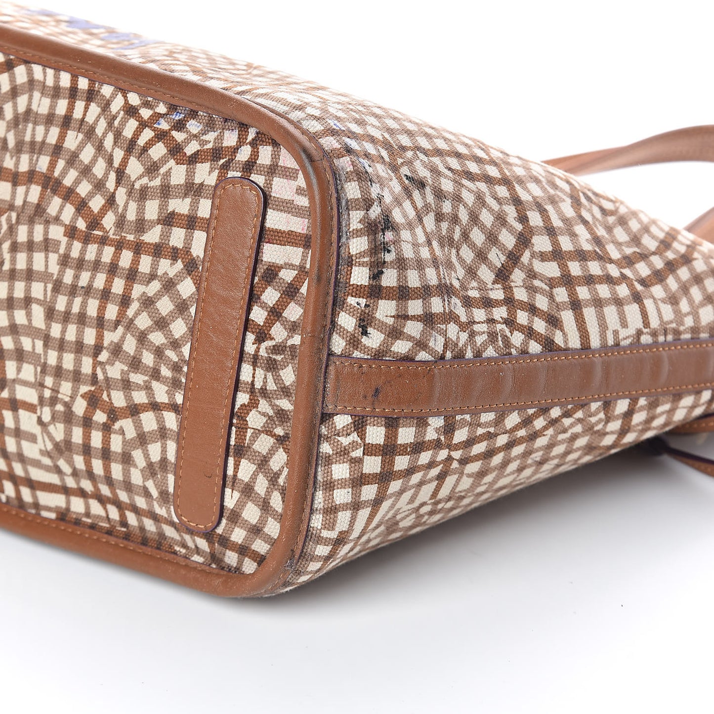 Visetos Medium Liz Reversible Shopper Tote Cognac