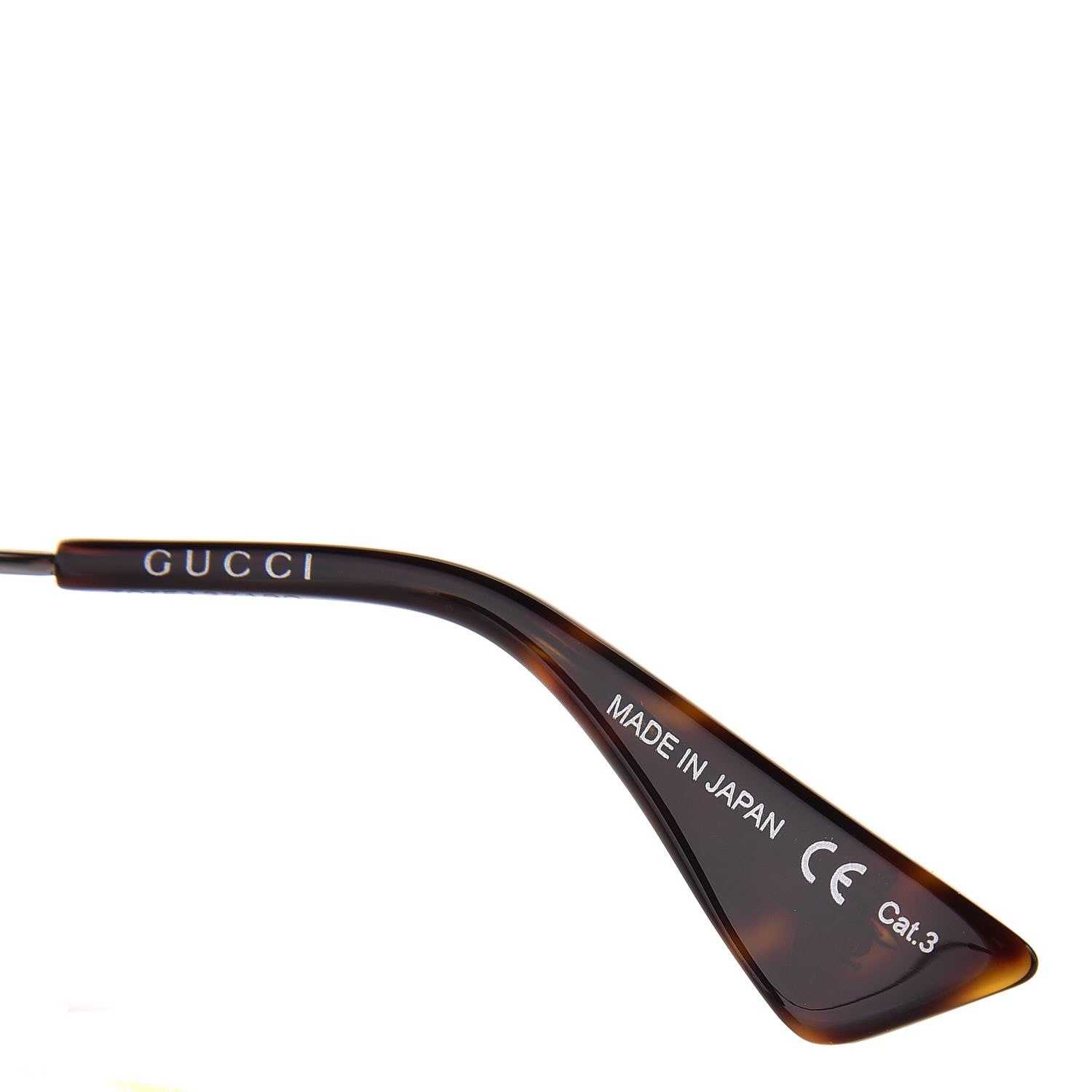 Gucci Aviator Sunglasses GG0062S Tortoise 14 of 16