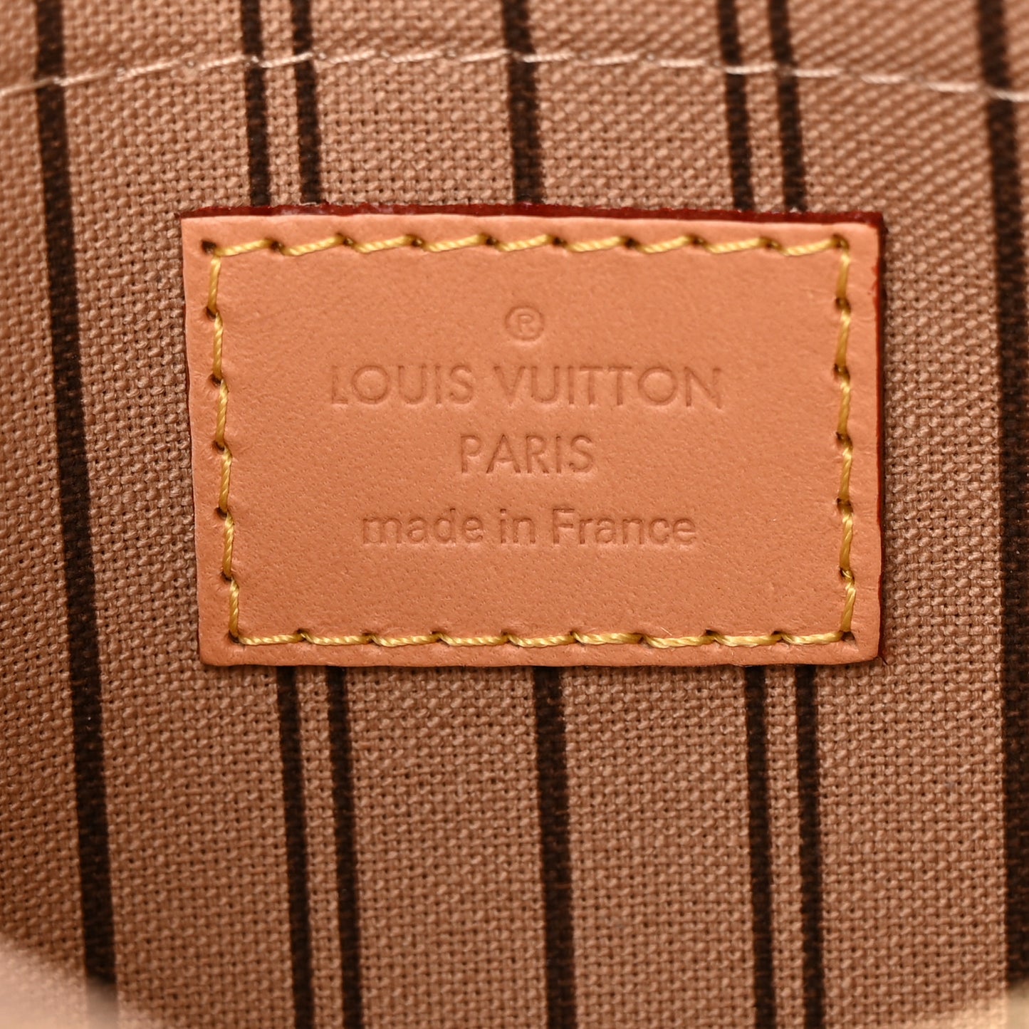 Monogram Game On Neverfull MM Pochette