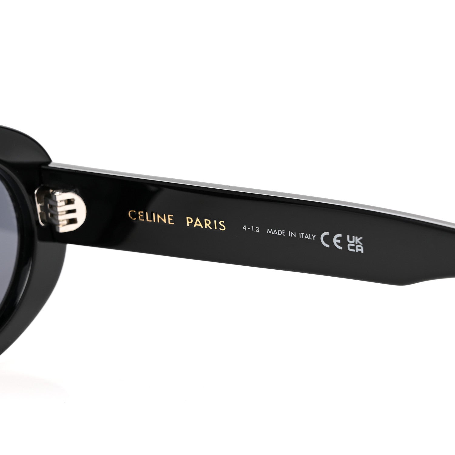 Celine Acetate Triomphe 01 Sunglasses CL 40194U Black 5 of 10