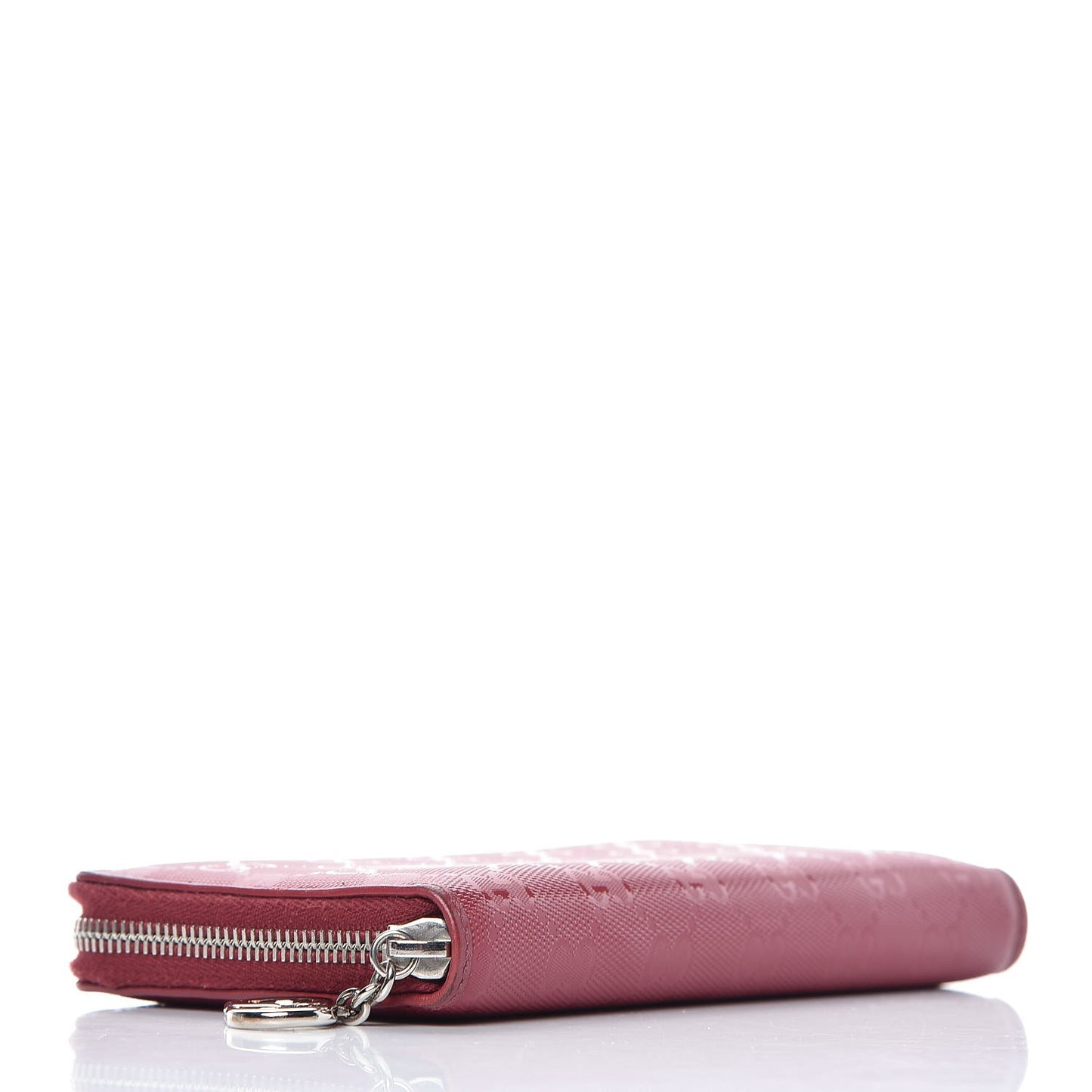 Imprime Monogram GG Pierce Zip Around Wallet Red