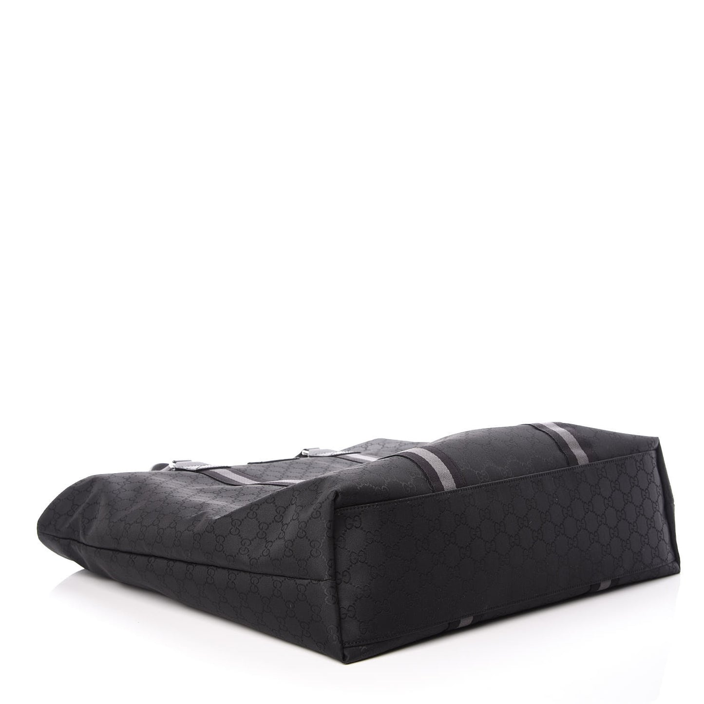 Nylon Monogram Tote Black