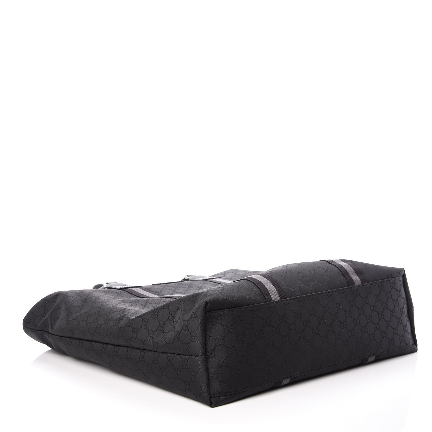 Gucci Nylon Monogram Tote Black 4 of 9