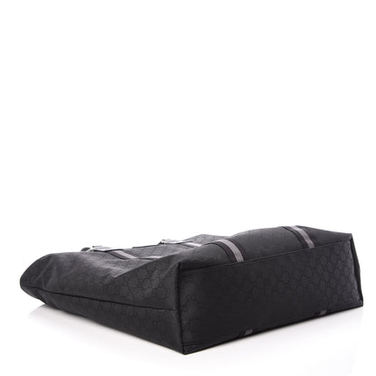 Gucci Nylon Monogram Tote Black 4 of 9
