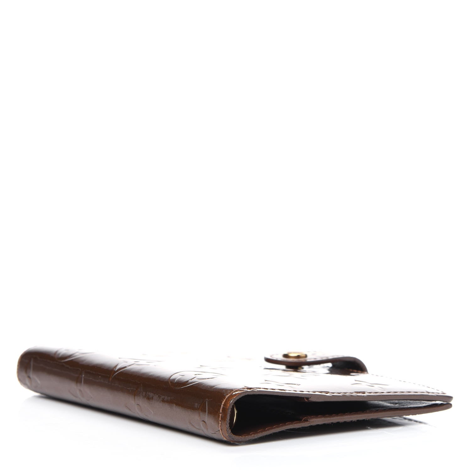Louis Vuitton Vernis Small Ring Agenda Cover Bronze 3 of 5