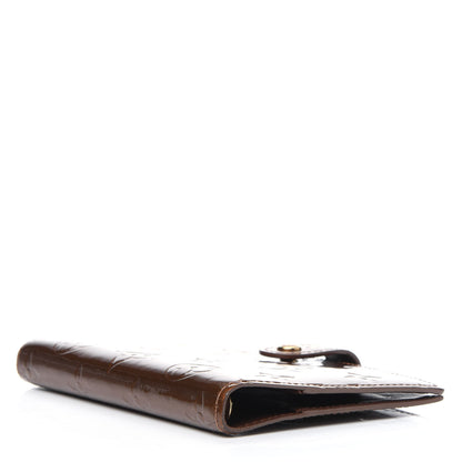 Louis Vuitton Vernis Small Ring Agenda Cover Bronze 3 of 5