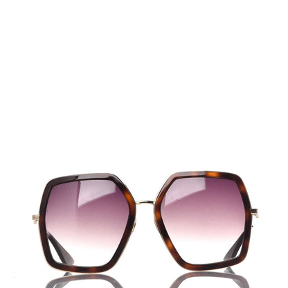 Gucci Square Frame GG0106S Sunglasses Tortoise 2 of 10