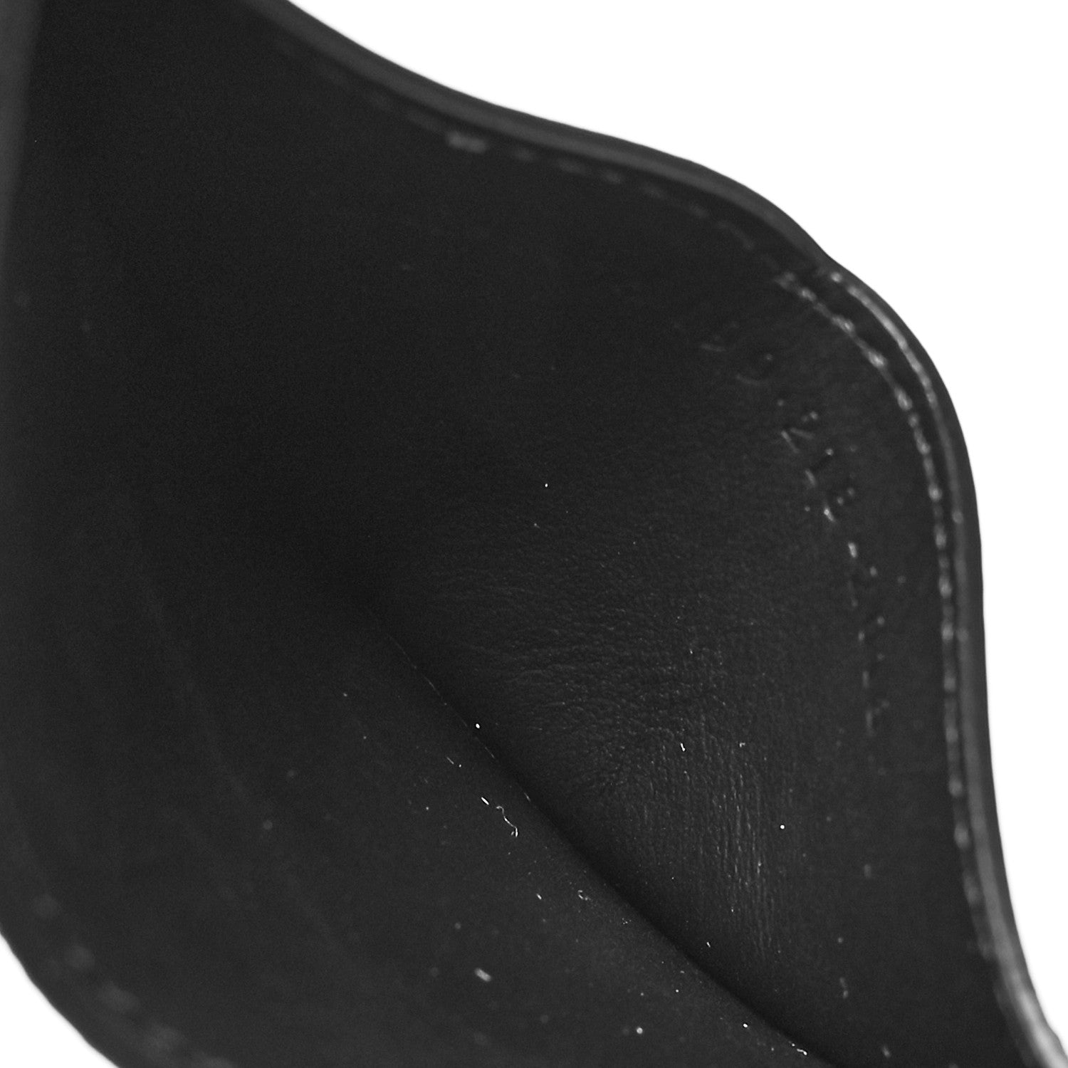 Fendi Vitello Century Matte Glazed Fabric FF Card Holder Tobacco Black 5 of 8