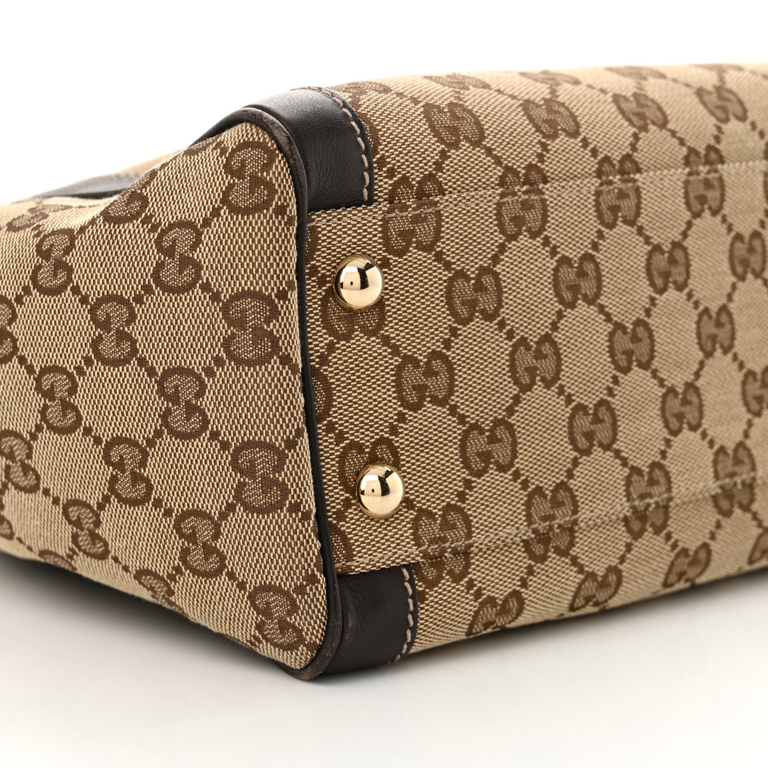 Gucci Monogram Trophy Tote Ebony 9 of 13