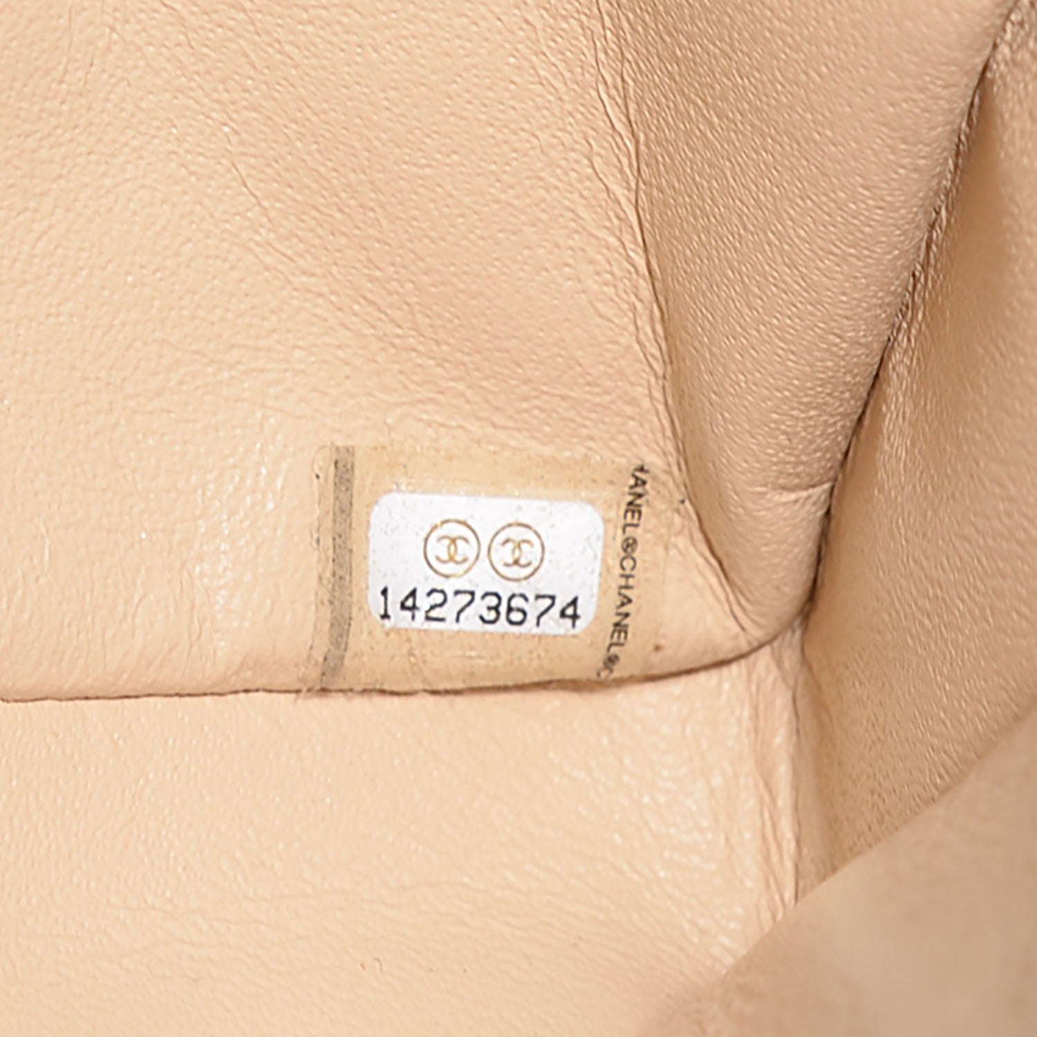 Chanel Caviar Quilted East West Flap Beige Clair 7 of 9