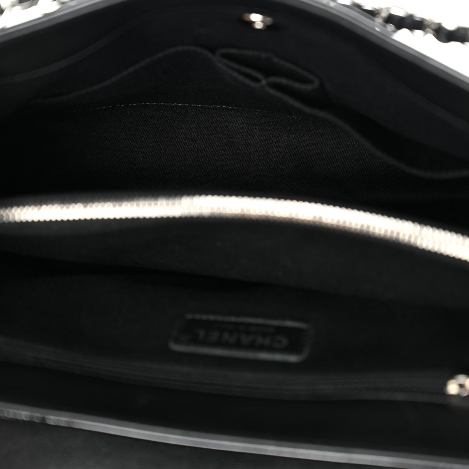 Chanel Patent Quilted Large Coco Shine Accordion Flap Black 5 of 10