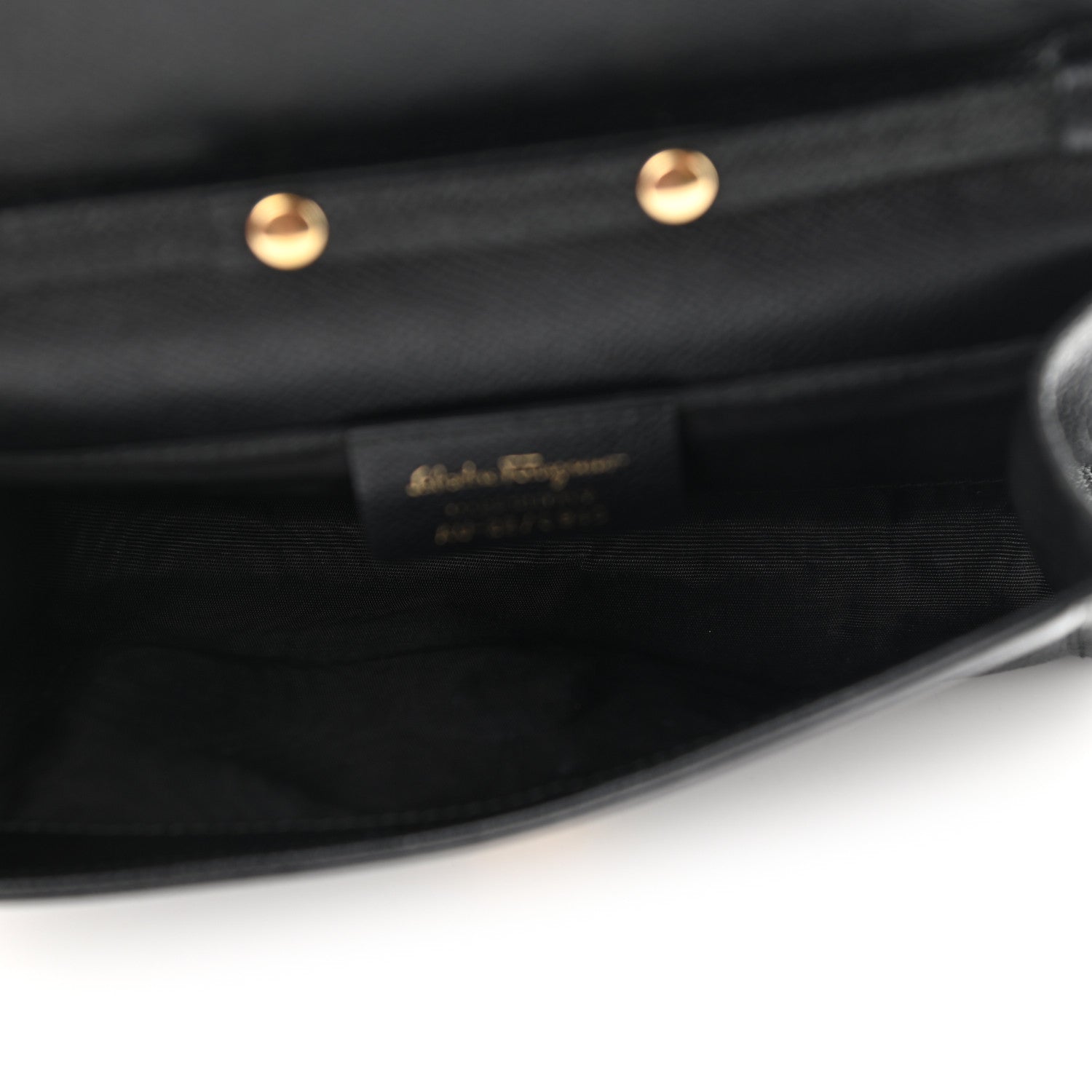 Salvatore Ferragamo Calfskin Vara Bow Mini Bag Black 5 of 9