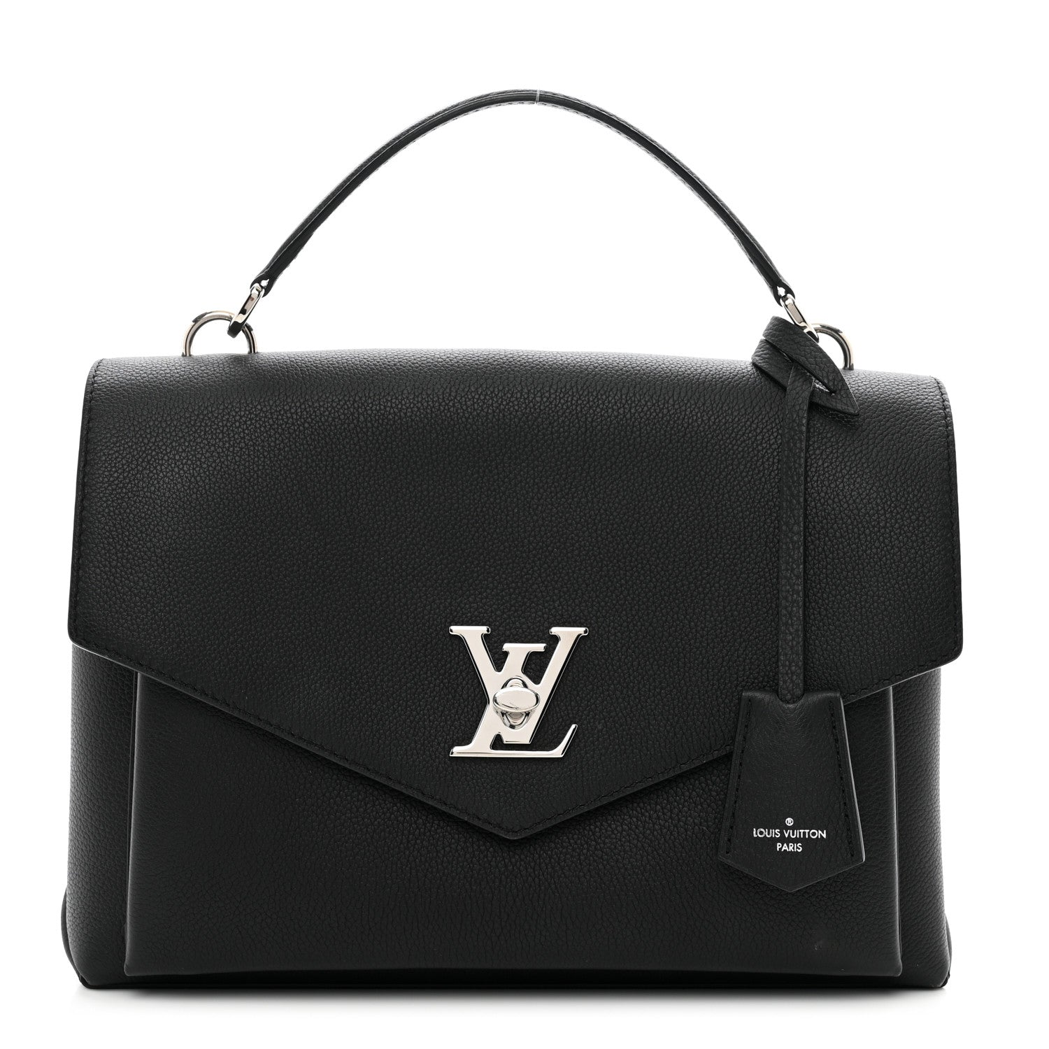 Louis Vuitton Soft Calfskin My Lockme Top Handle Black 1 of 10