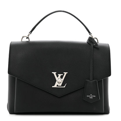 Louis Vuitton Soft Calfskin My Lockme Top Handle Black 1 of 10