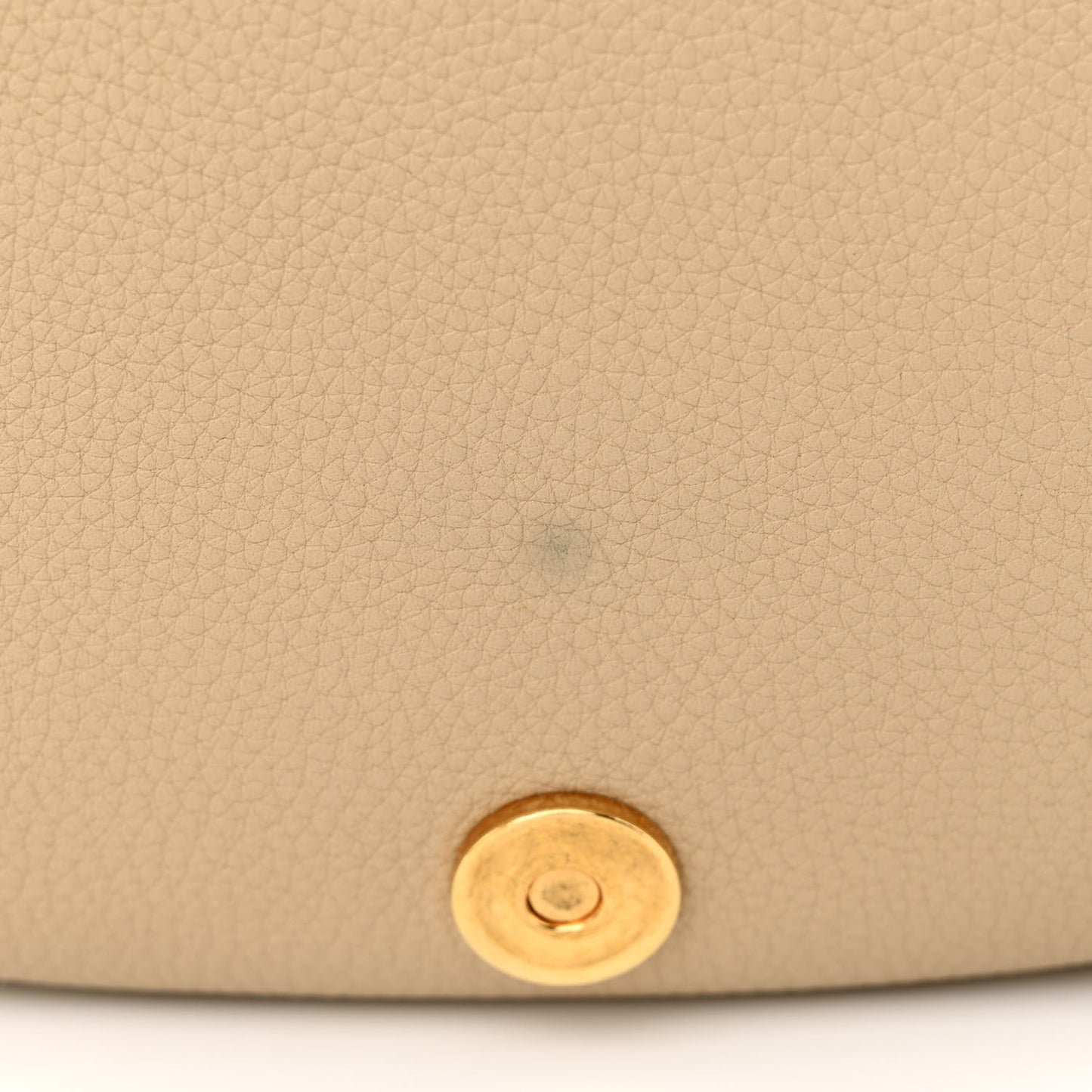 Grained Calfskin Large Bobby Flap Beige