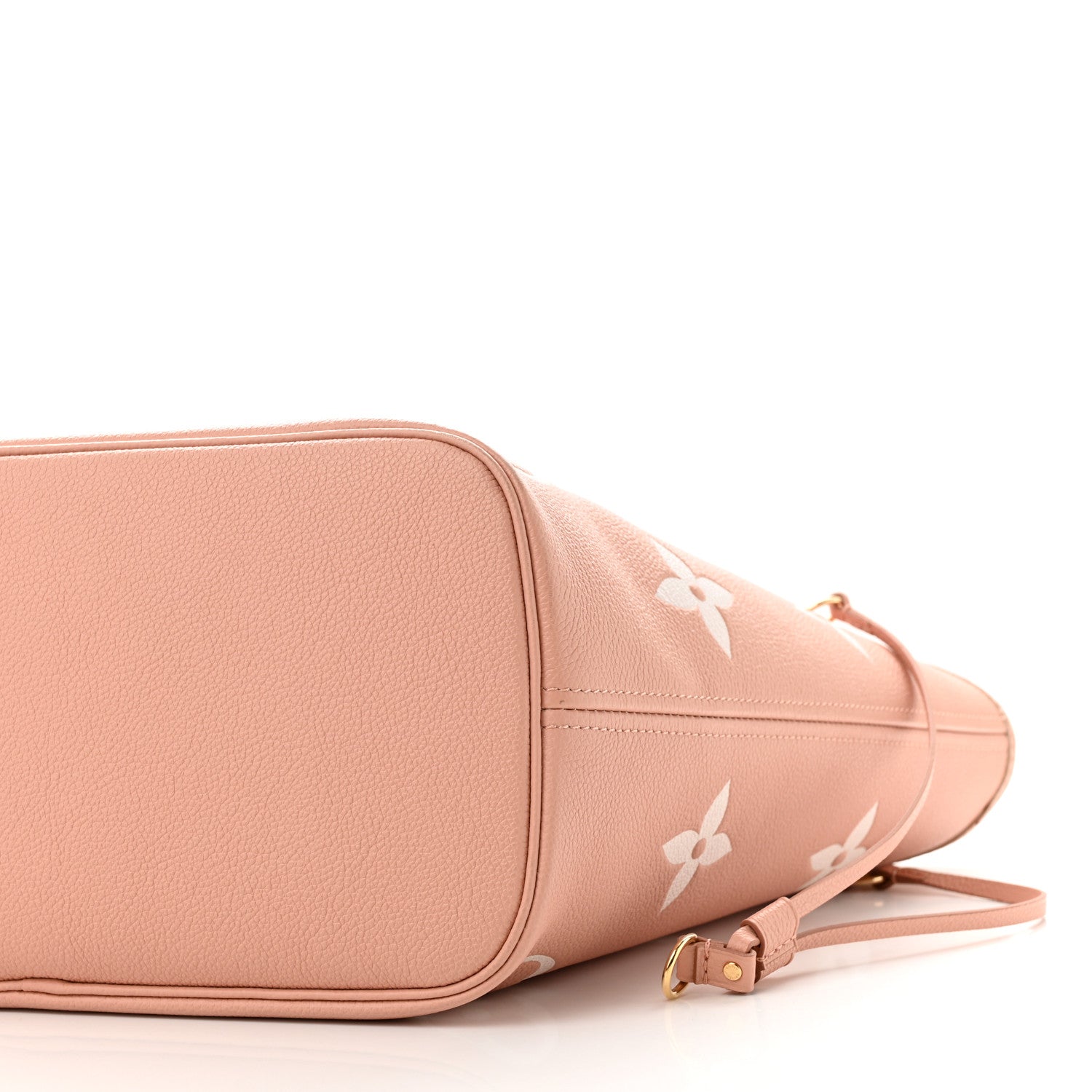 Louis Vuitton Empreinte Monogram Giant Neverfull MM Trianon Pink Cream 11 of 11