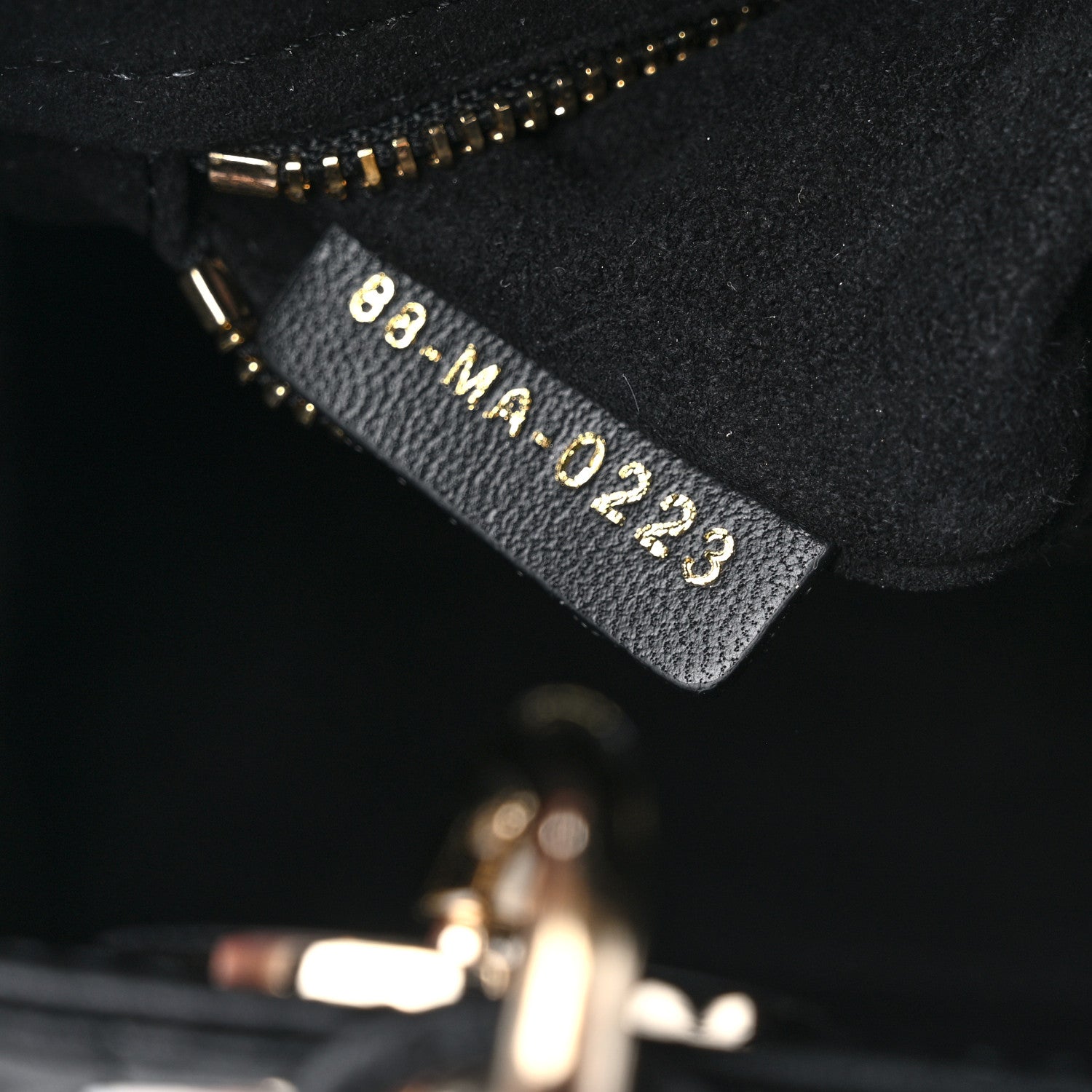 Christian Dior Lambskin Cannage Small My ABCDior Lady Dior Black 7 of 11