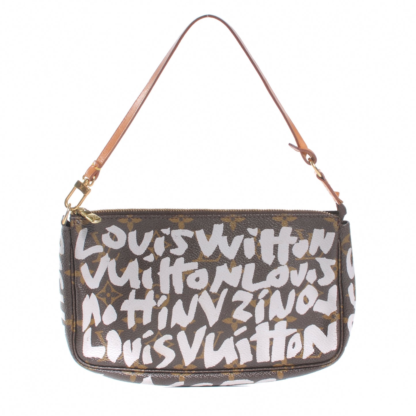 Monogram Graffiti Pochette Accessories Silver