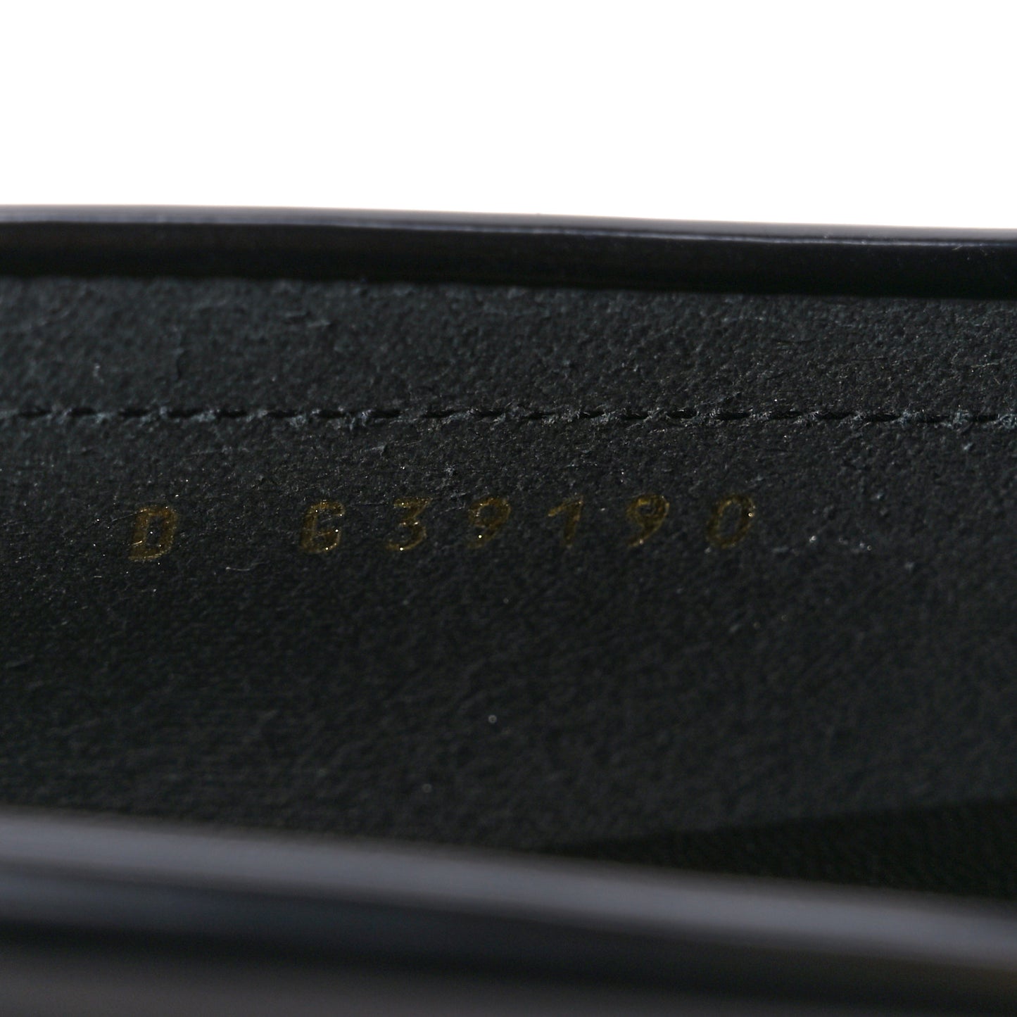 Shiny Calfskin Logo Loafers 39 Black