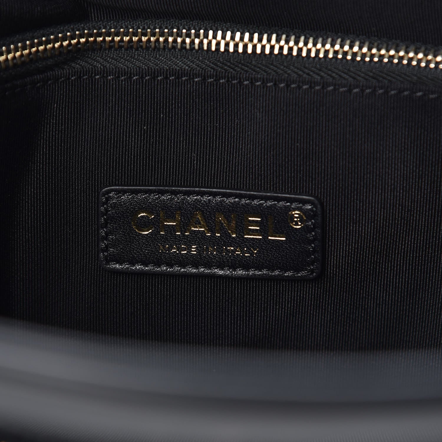 Chanel Crumpled Calfskin Quilted 31 Large Shopping Bag Black 6 of 8