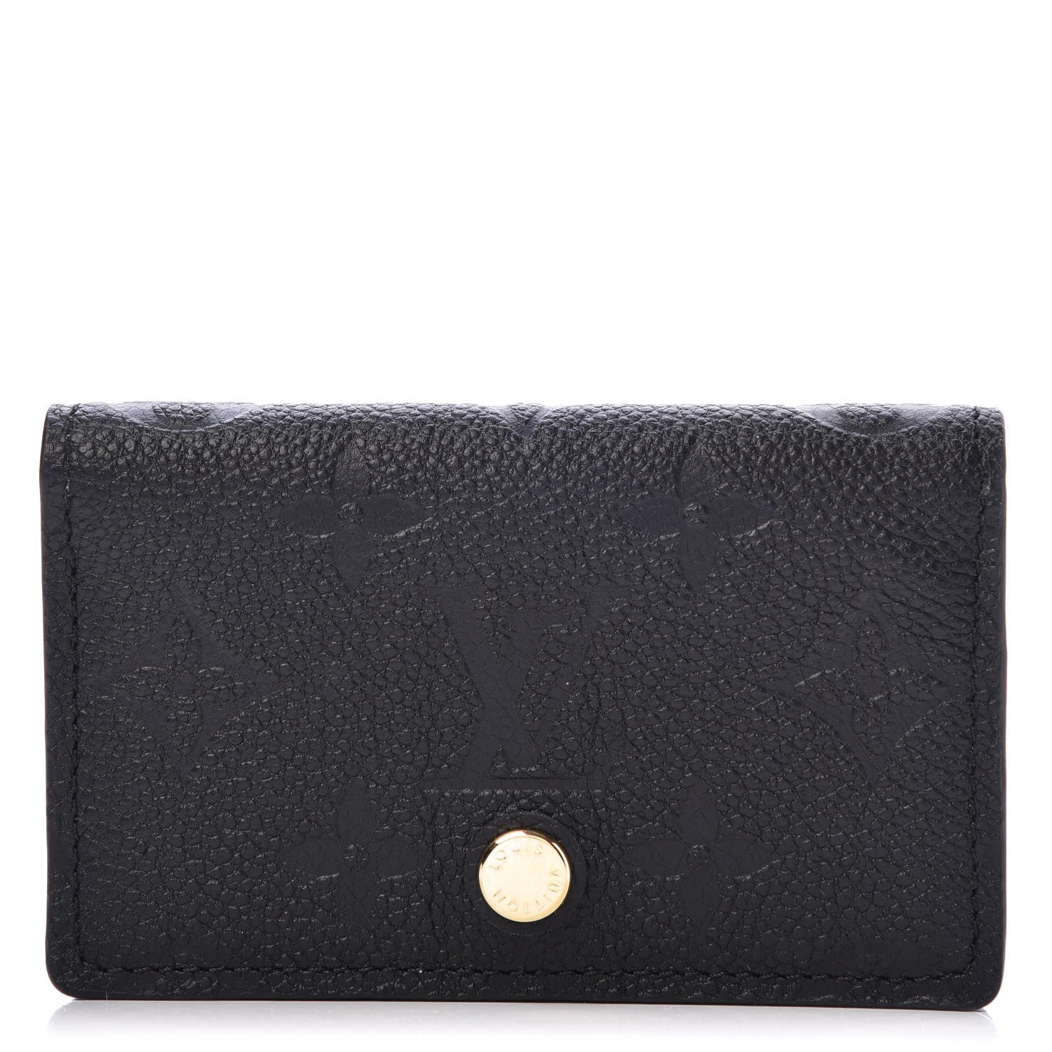 Louis Vuitton Empreinte Business Card Holder Black 1 of 7