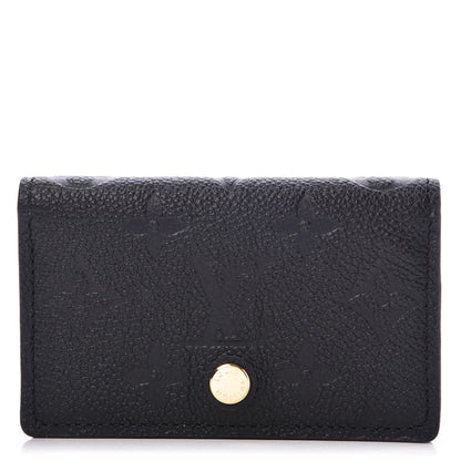 Louis Vuitton Empreinte Business Card Holder Black 1 of 7