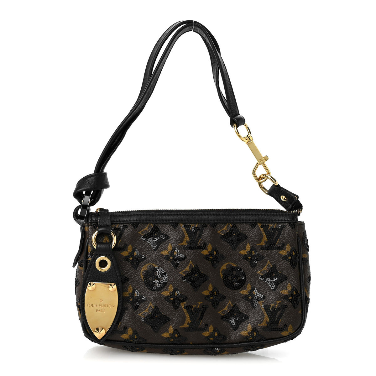 Monogram Sequins Eclipse Pochette Noir