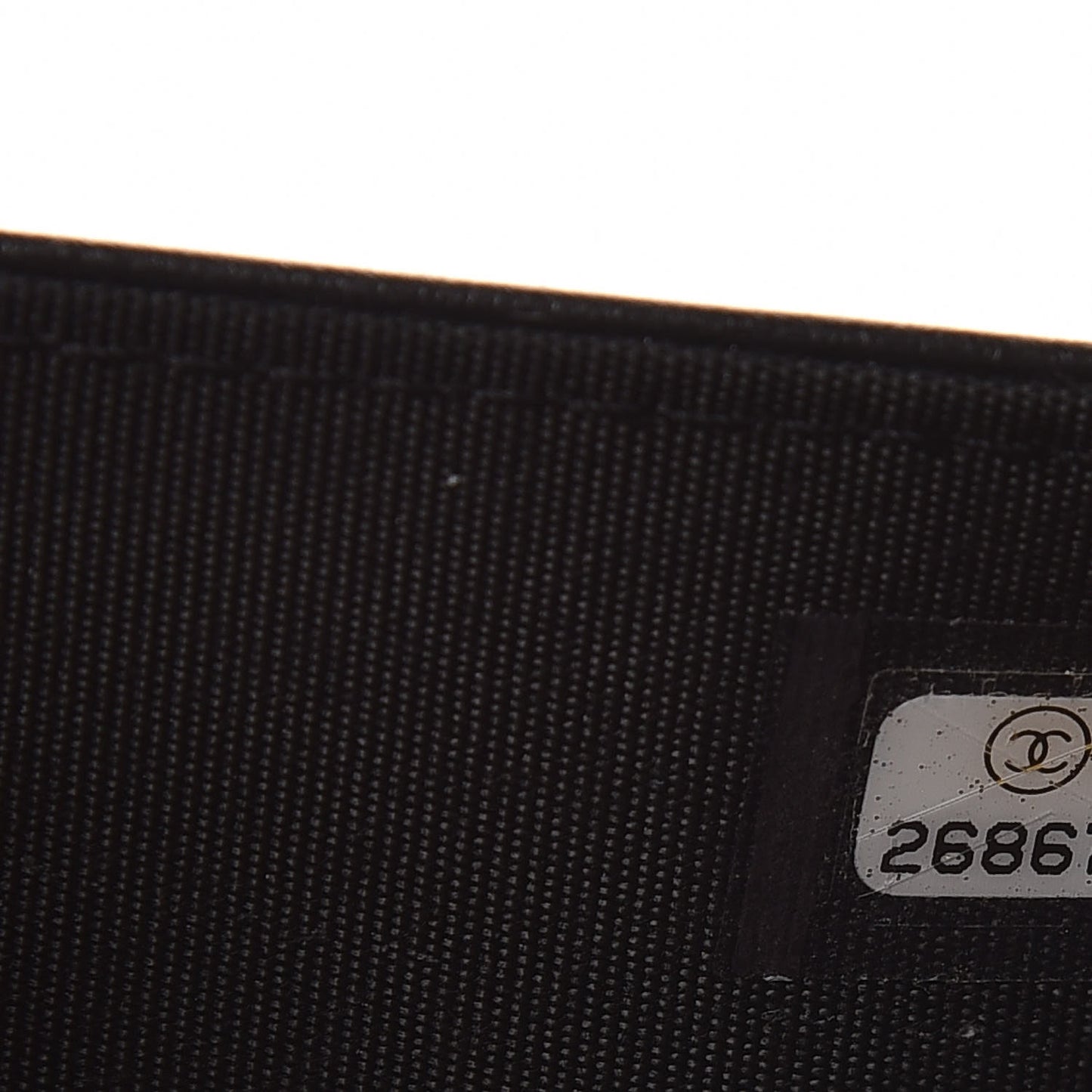 Caviar Quilted Boy Wallet On Chain WOC Black