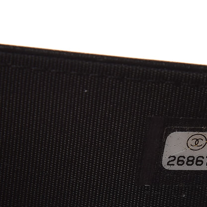 Chanel Caviar Quilted Boy Wallet On Chain WOC Black 8 of 13