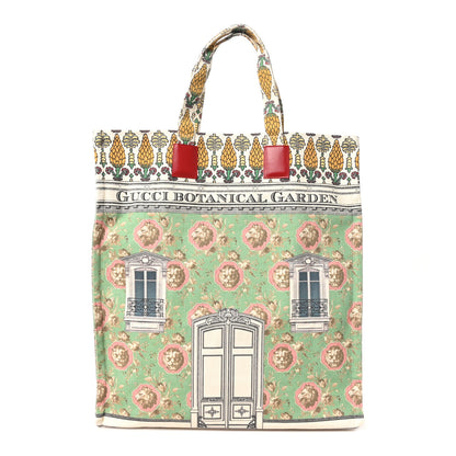 Gucci Canvas Botanical Garden Vertical Tote Multicolor 1 of 9