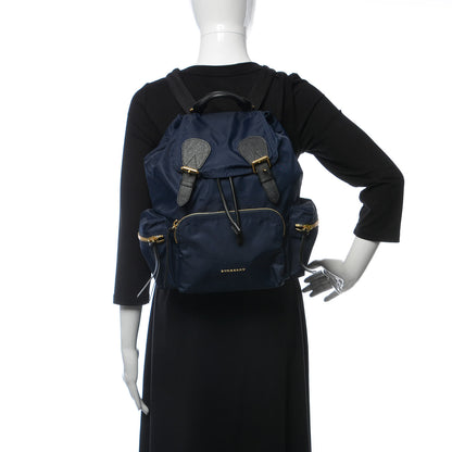 Burberry Nylon Medium Rucksack Backpack Ink Blue 2 of 9