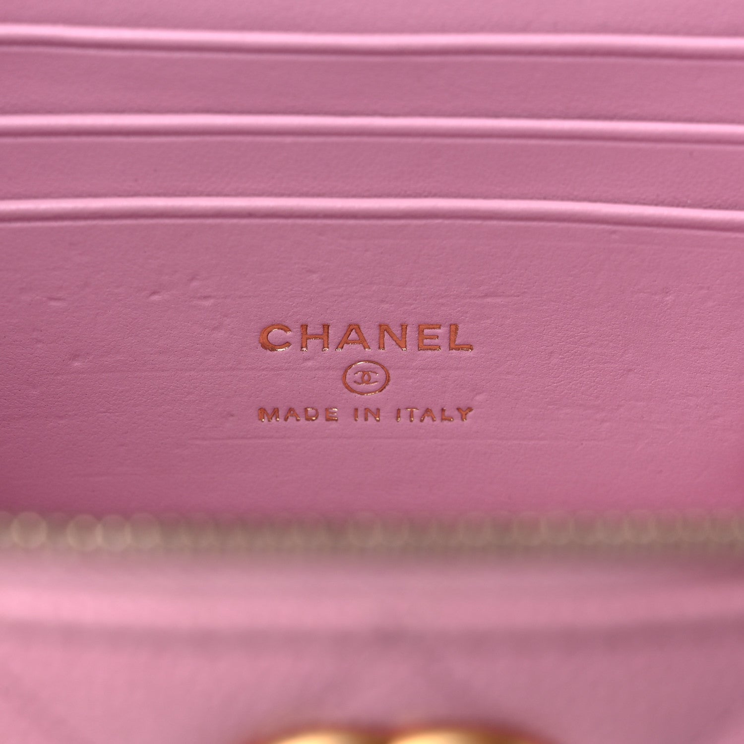 Chanel Shiny Caviar Quilted Pick Me Up Vanity Case Pink 6 of 11