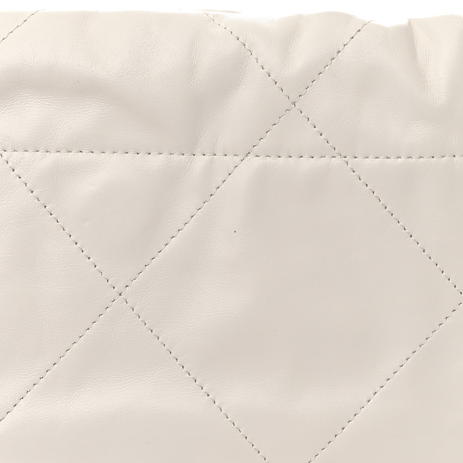 Chanel Shiny Calfskin Quilted Small Chanel 22 White 12 of 13