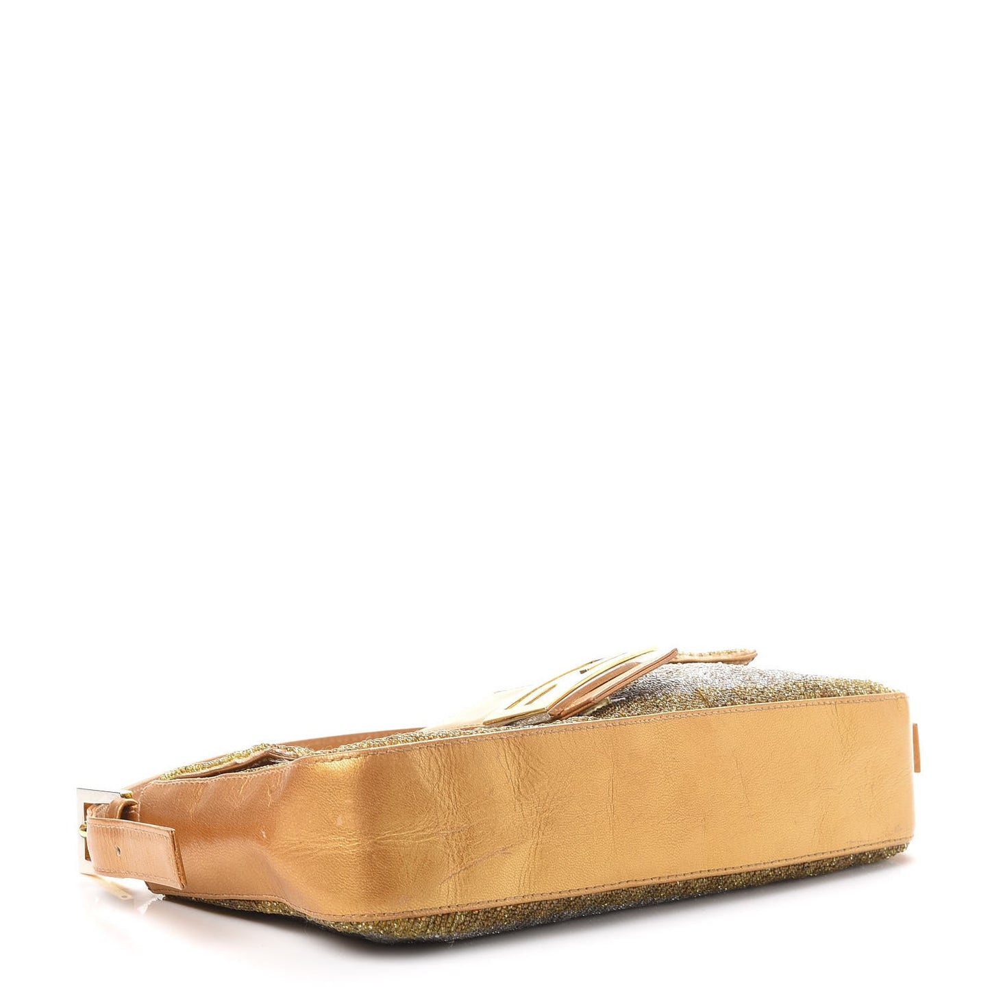 Beaded Baguette Gold Silver