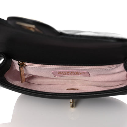 Chanel Caviar Quilted Studded Flap Waist Bag Black 5 of 11