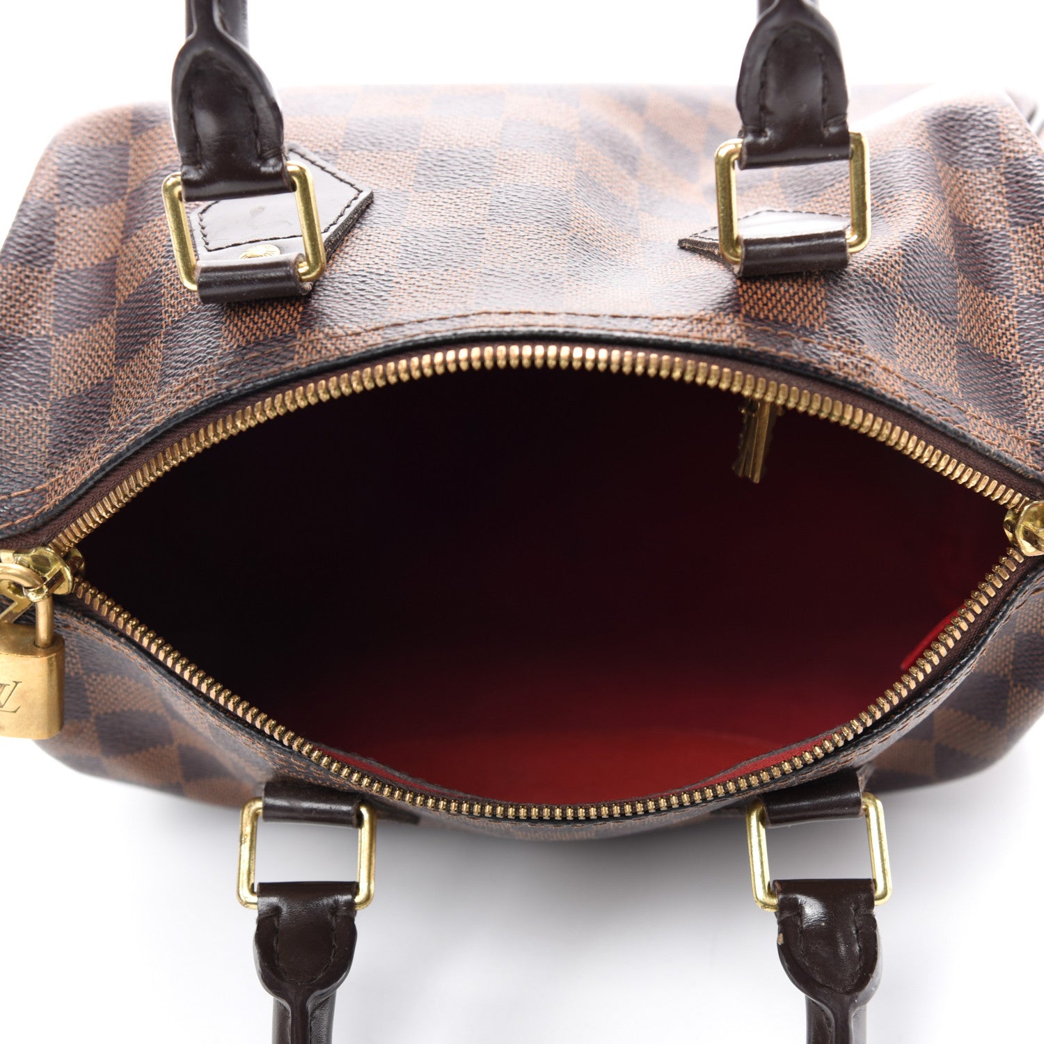 Louis Vuitton Damier Ebene Speedy Bandouliere 25 5 of 20