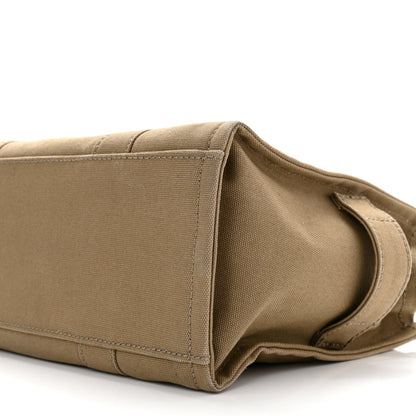 Marc Jacobs Cotton Canvas Medium The Traveler Tote Bag Slate Green 10 of 10