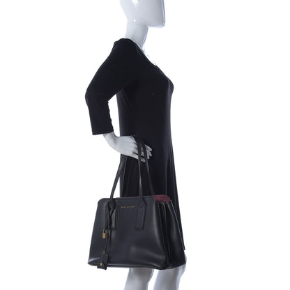 Marc Jacobs Pebbled Calfskin Editor Shopping Tote Black 2 of 12