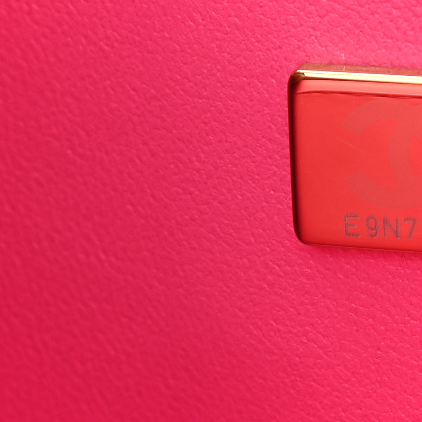 Caviar Quilted Small Double Flap Dark Pink