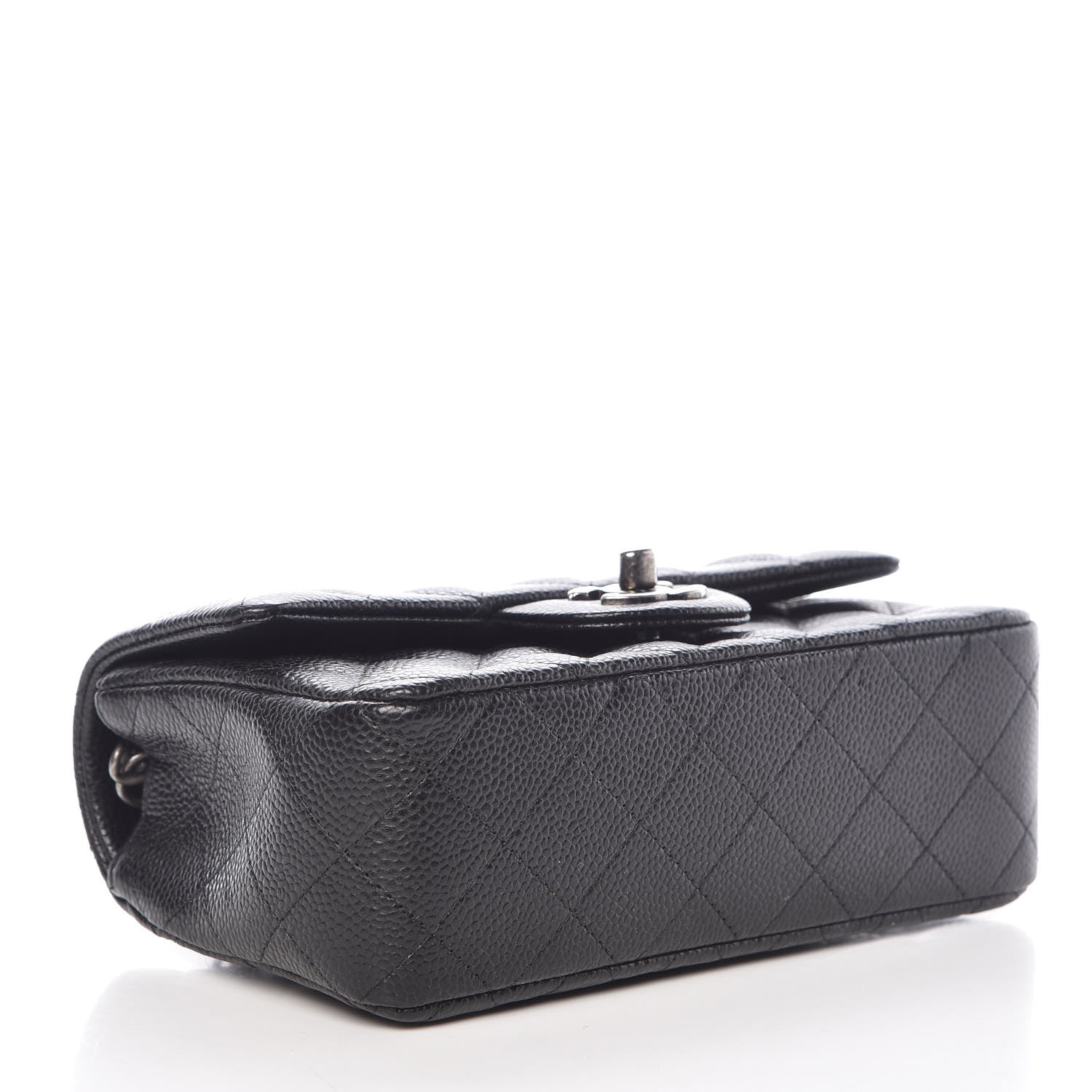 Chanel Caviar Quilted Mini Rectangular Flap Black 4 of 9