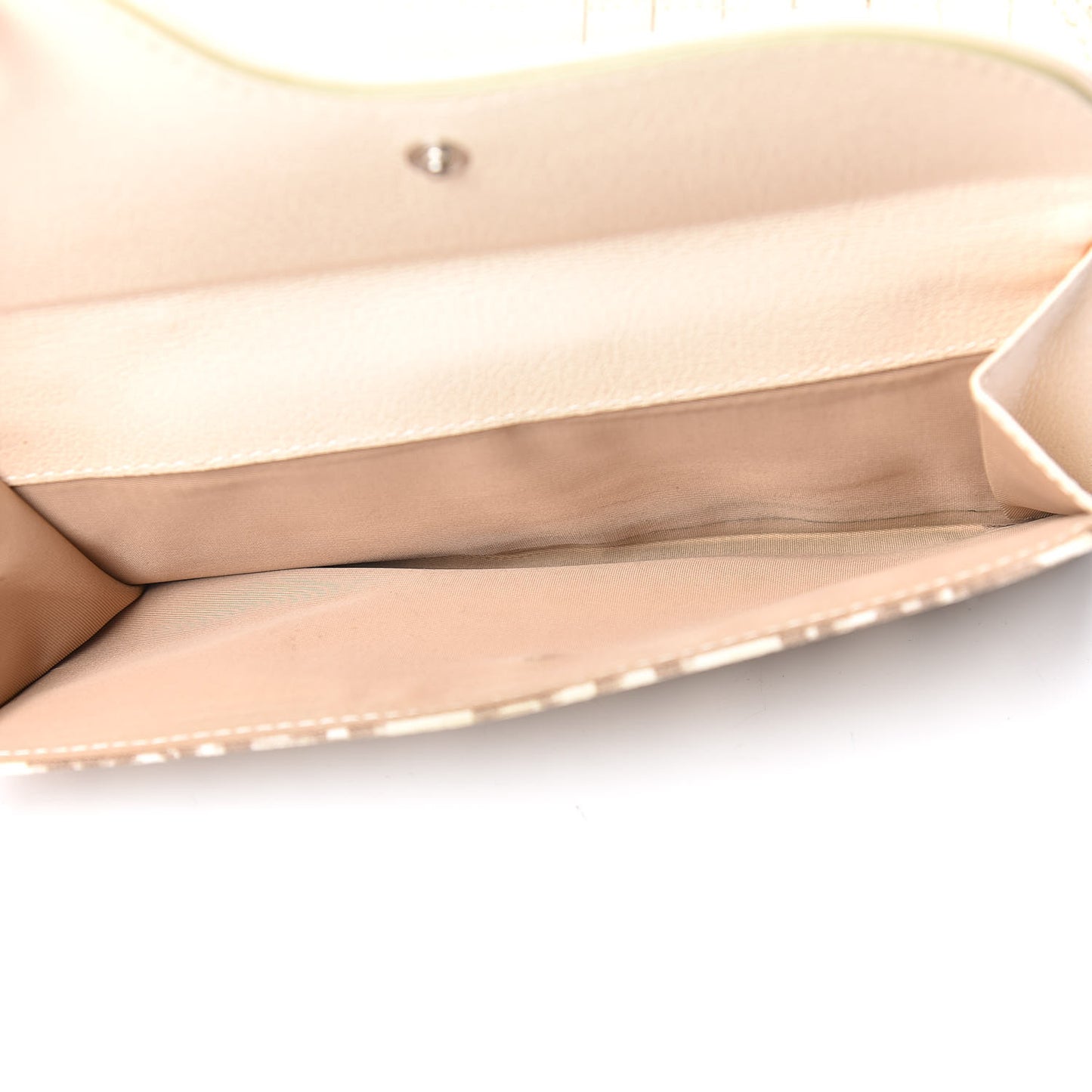 Monogram Vintage Flowers Saddle Wallet Beige