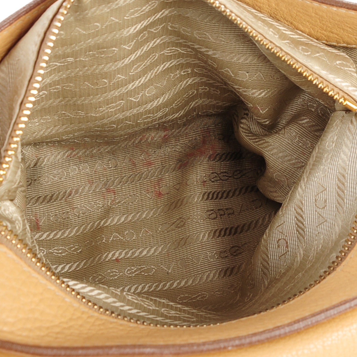 Prada Vitello Daino Shoulder Bag Sabbia 12 of 12