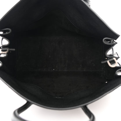 Saint Laurent Grained Calfskin Small Supple Sac De Jour Black 6 of 16