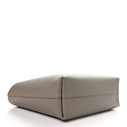 Saint Laurent Calfskin Large Shopping Tote Oyster Gray 5 of 11