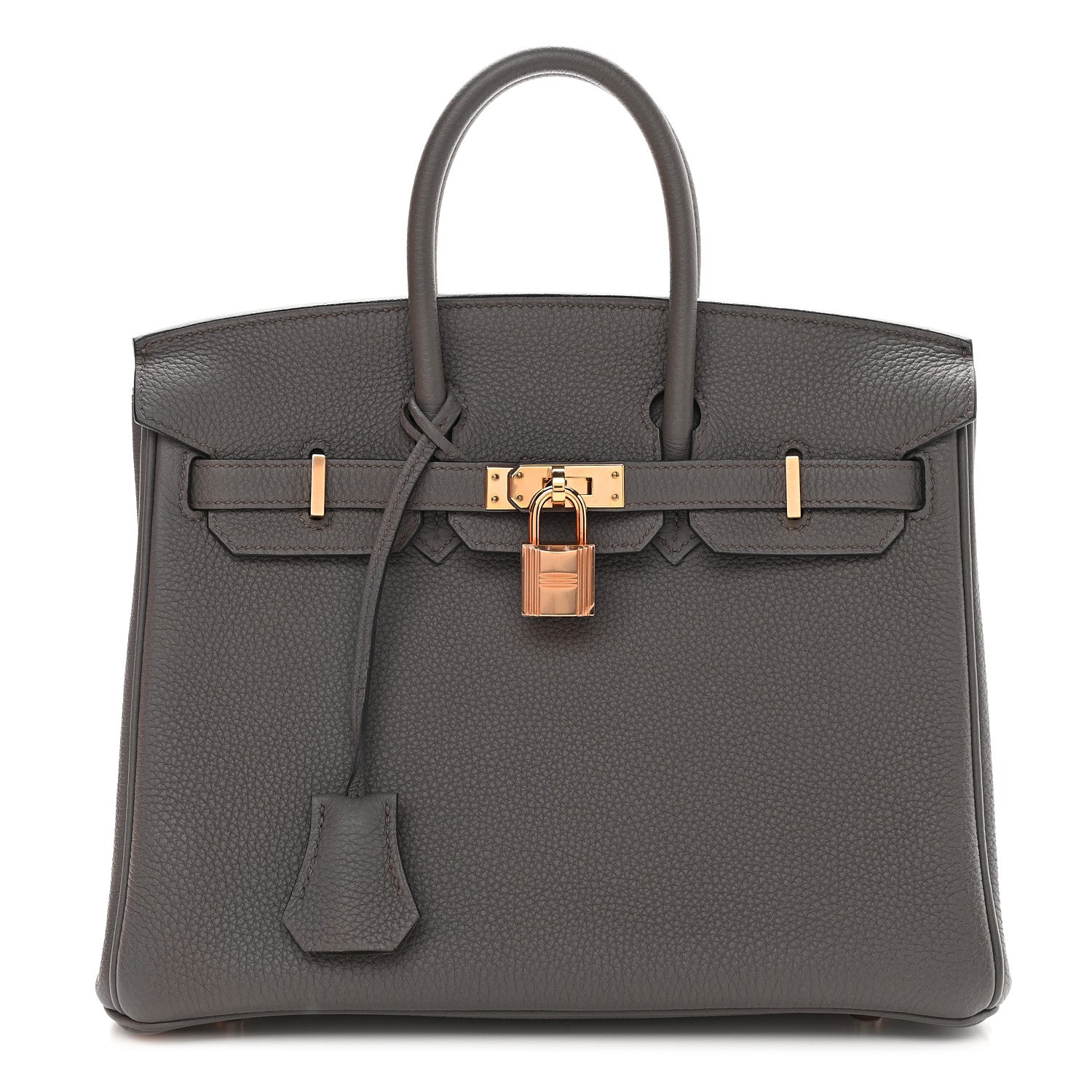 Hermes Togo Birkin 25 Etain 1 of 9
