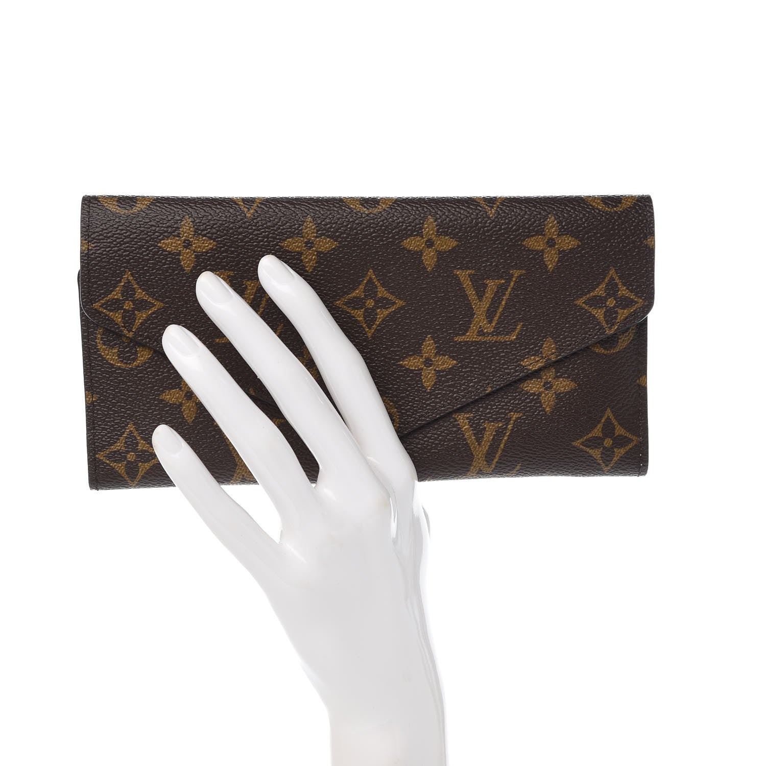 Louis Vuitton Monogram Josephine Wallet Rose Ballerine 2 of 7