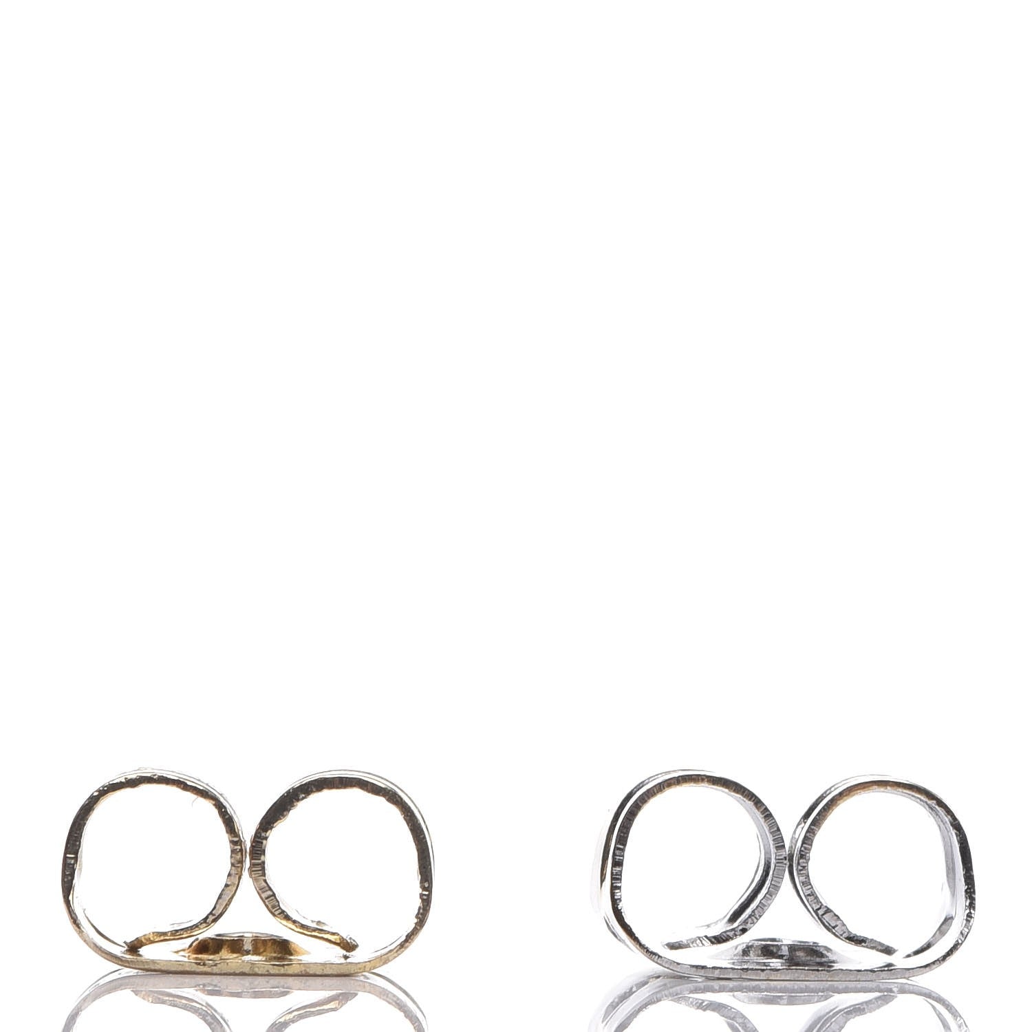 Tiffany Sterling Silver 9mm Elsa Peretti Bean Earrings 4 of 5