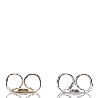 Tiffany Sterling Silver 9mm Elsa Peretti Bean Earrings 4 of 5