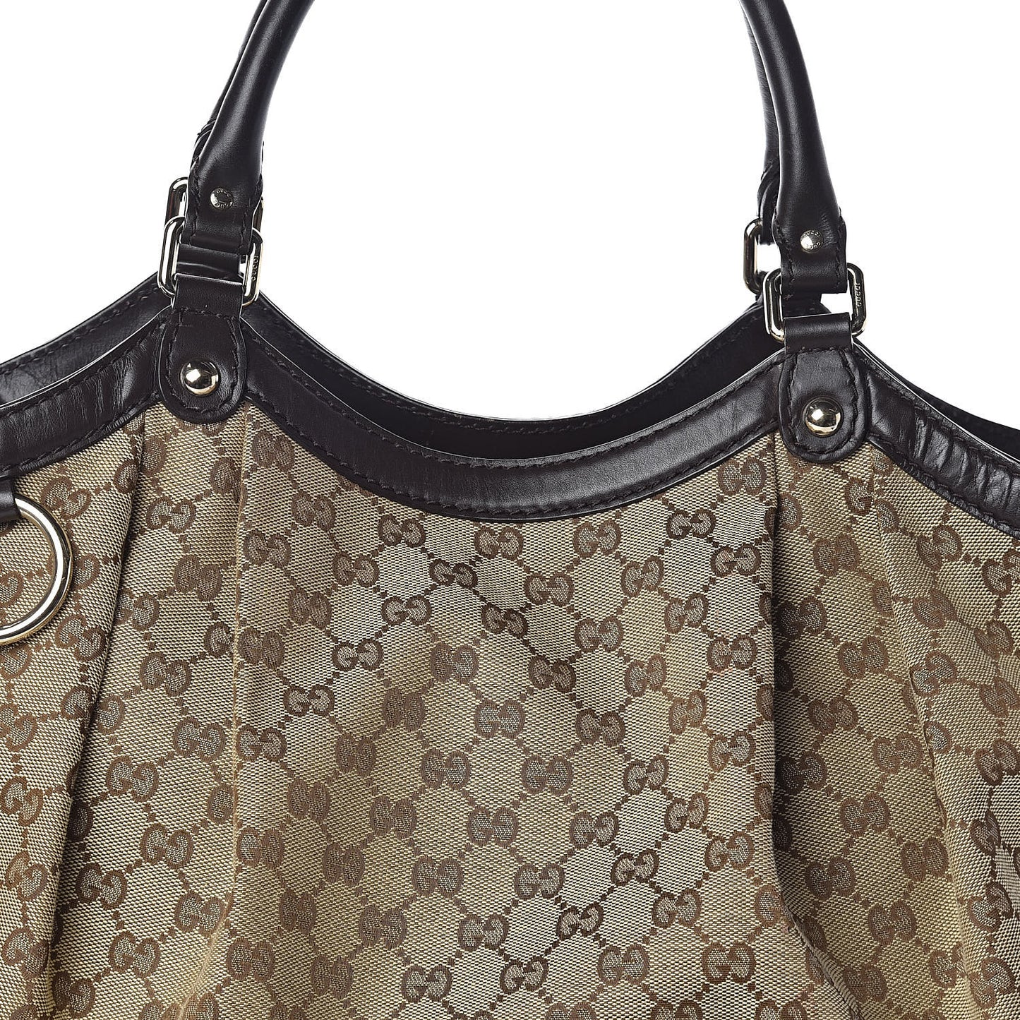 Monogram Large Sukey Tote Dark Brown
