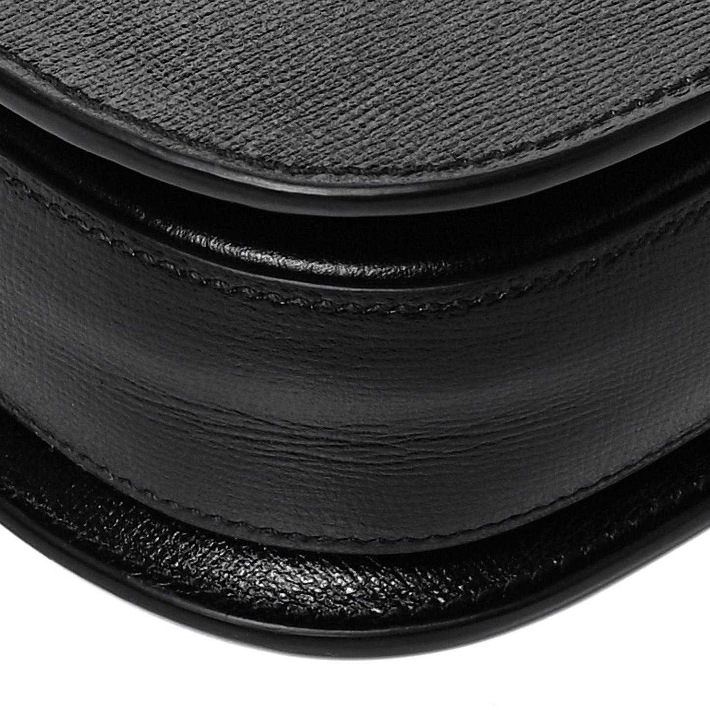 Azalea Calfskin Horsebit 1955 Shoulder Bag Black
